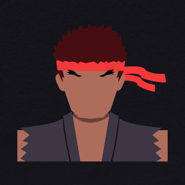 Evil Ryu Vector by MagicFlounder